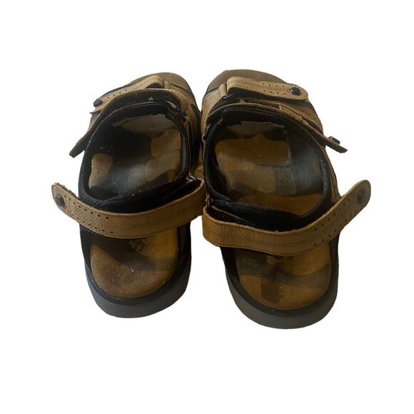 SAS Maverick Sandals Men Size 8 W Brown Leather Sport Strap Cushioned Comfort main image 4